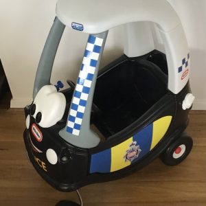 A024: Little Tikes Police Cozy Coupe