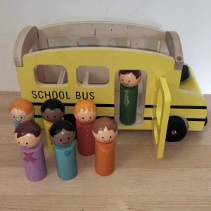 B027: Wooden School Bus