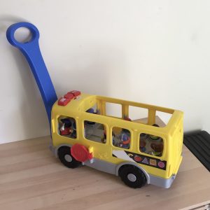 B057: Fisher Price Little People Big Yellow Bus