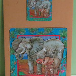 P035: Elephant and Calf Puzzle