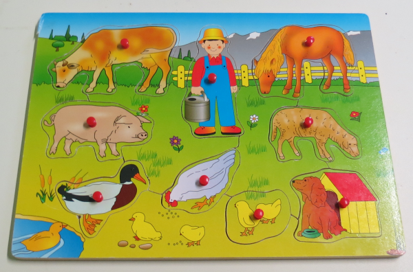 P057: Farm Animals Puzzle