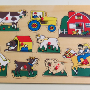 P063: Farm animals and Friends Puzzle