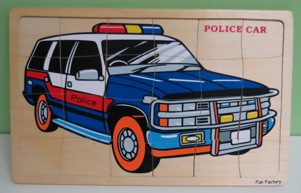 P085: Fun Factory Police Car Puzzle