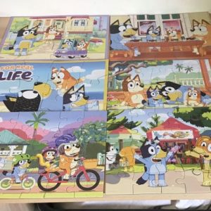 P145: Bluey Puzzles - set of 6