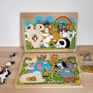 P148: Set of 2 Animal Puzzles