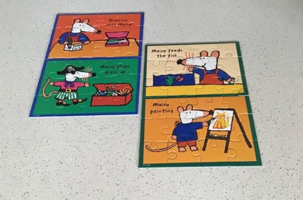 P155 : Maisy Puzzle Set of 2