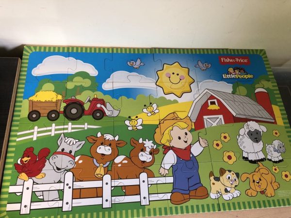P167: Fisher Price Little Farm Puzzle