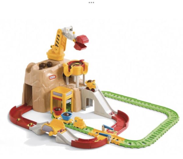 C036: Little Tikes Big Adventures Construction Peak Rail and Road