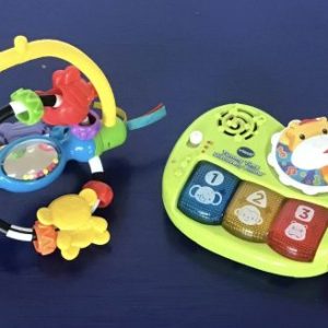 B061: VTech Tummy Time Discovery Pillow and Teether