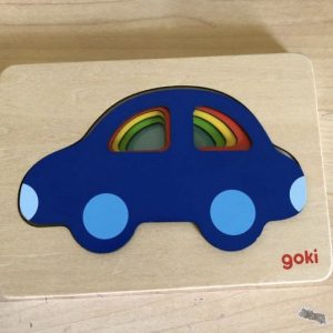 P166: Goki Car Puzzle