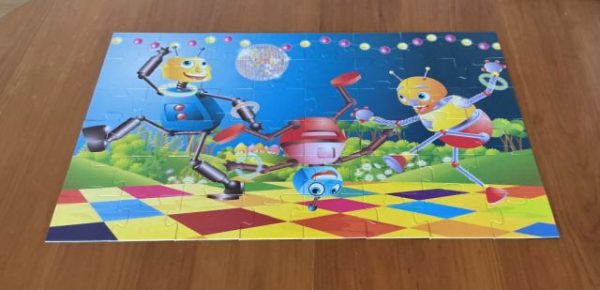 P170: Dancing robots puzzle